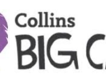 Collins Big Cat logo, text with a sitting lion