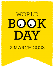 'World Book Day logo  '2 March 20'