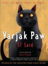 Cover of 'Vaarjak Paw' with a sleek black cat.