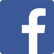 Facebook lofo, a white 'F' in a blue box