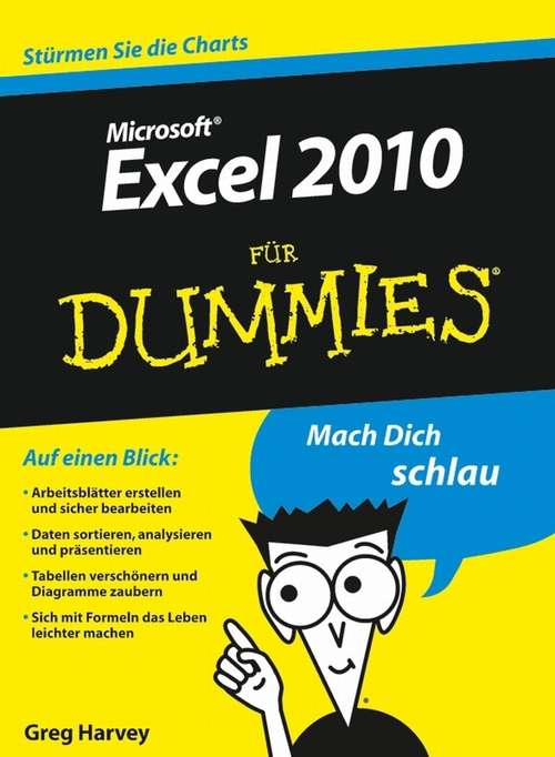 Book cover of Excel 2010 für Dummies: Sonderausgabe (Für Dummies)