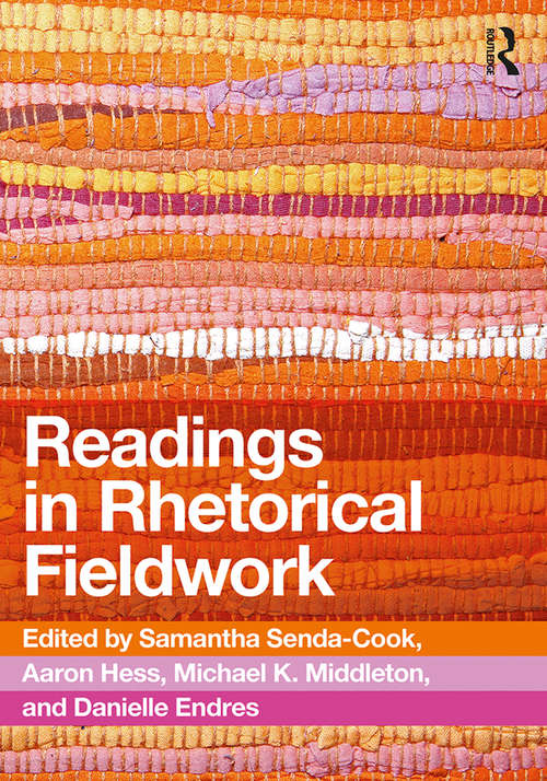 Book cover of Readings in Rhetorical Fieldwork