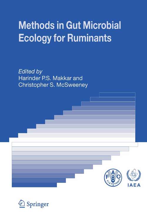 Book cover of Methods in Gut Microbial Ecology for Ruminants (2005)