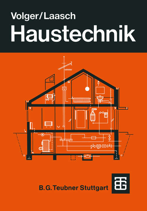 Book cover of Haustechnik: Grundlagen Planung Ausführung (8. Aufl. 1989)