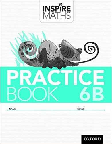 Book cover of Inspire Maths: Practice Book 6B (PDF)