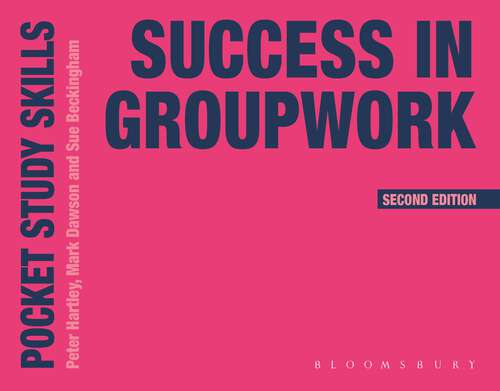 Book cover of Success in Groupwork (Pocket Study Skills)