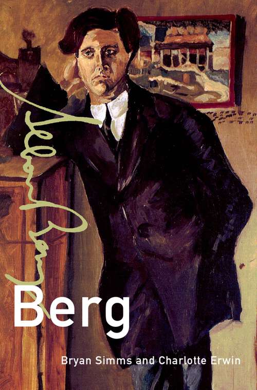 Book cover of Berg (Master Musicians Series)