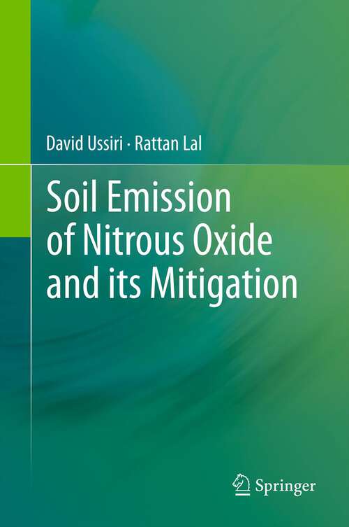 Book cover of Soil Emission of Nitrous Oxide and its Mitigation (2013)