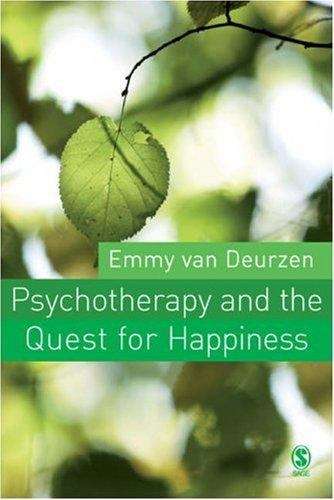 Book cover of Psychotherapy and the Quest for Happiness (PDF)