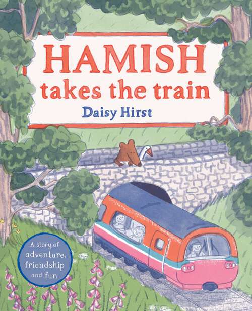 Book cover of Hamish Takes the Train