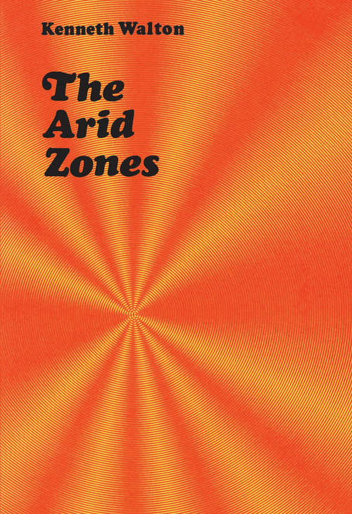 Book cover of The Arid Zones