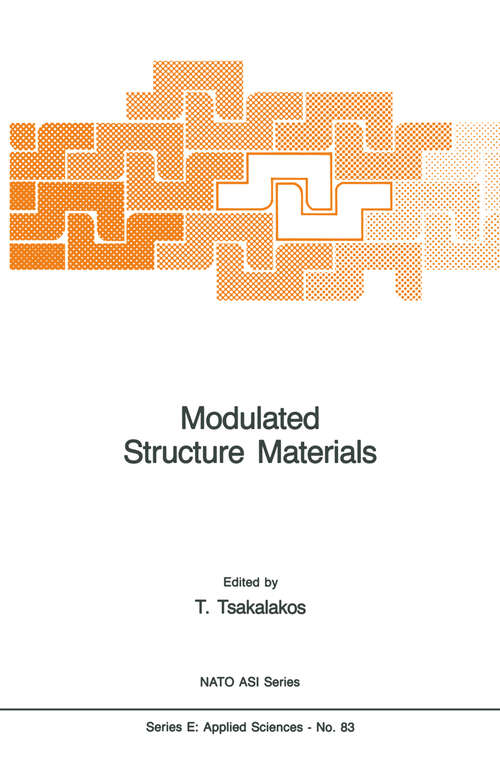 Book cover of Modulated Structure Materials (1984) (NATO Science Series E: #83)