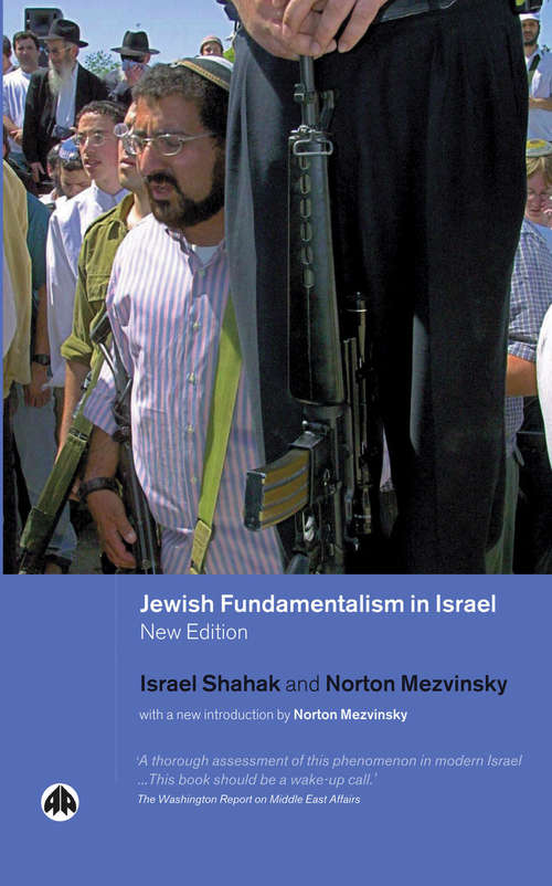 Book cover of Jewish Fundamentalism in Israel: New Introduction By Norton Mezvinsky