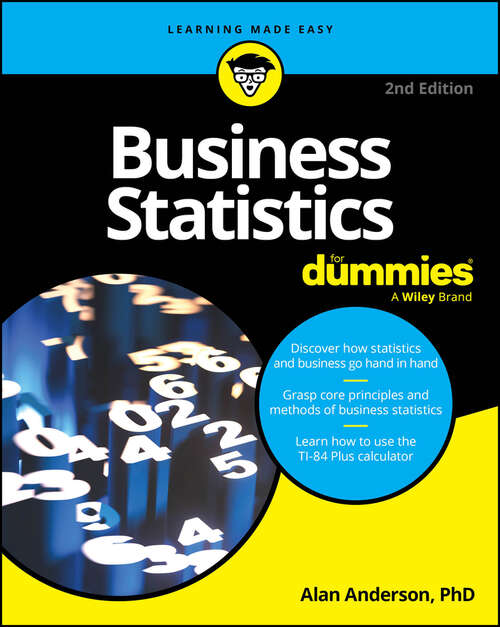 Book cover of Business Statistics For Dummies (2)