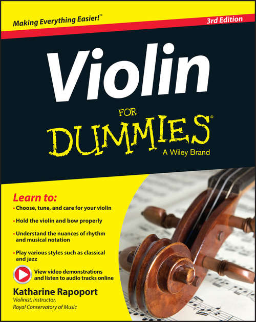 Book cover of Violin For Dummies (3)