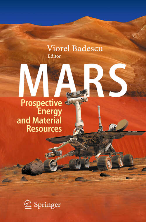 Book cover of Mars: Prospective Energy and Material Resources (2010)