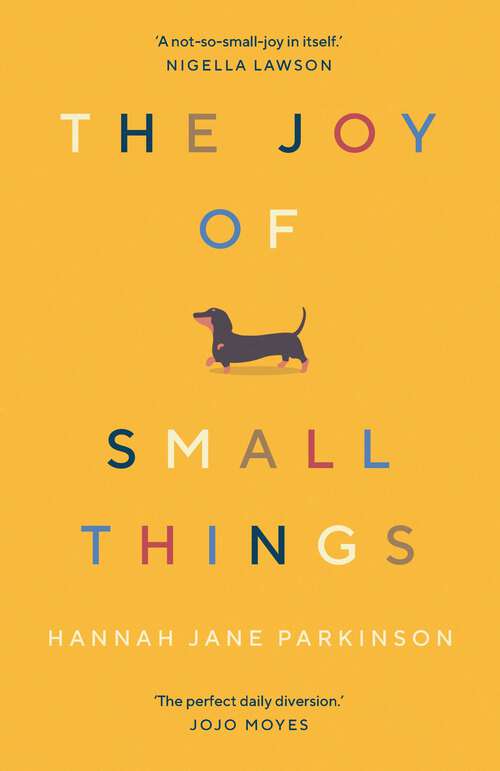Book cover of The Joy of Small Things: 'A not-so-small joy in itself.' Nigella Lawson (Main)