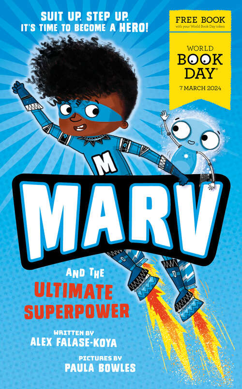 Book cover of Marv and the Ultimate Superpower (World Book Day 2024): World Book Day 2024