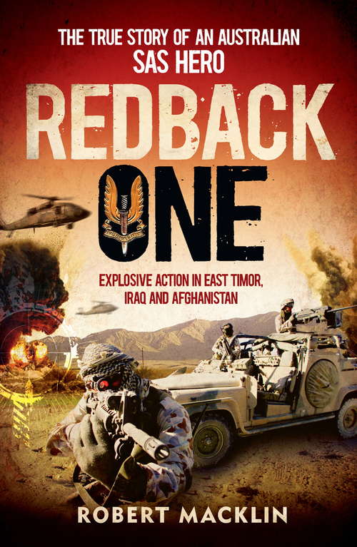 Book cover of Redback One: The true story of an Australian SAS hero (Hachette Military Collection)