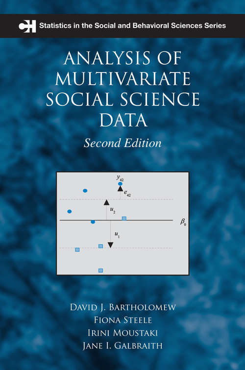 Book cover of Analysis of Multivariate Social Science Data (Chapman And Hall/crc Statistics In The Social And Behavioral Sciences Ser.)