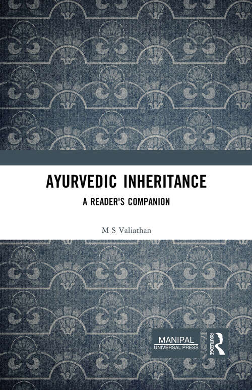 Book cover of Ayurvedic Inheritance: A Reader's Companion
