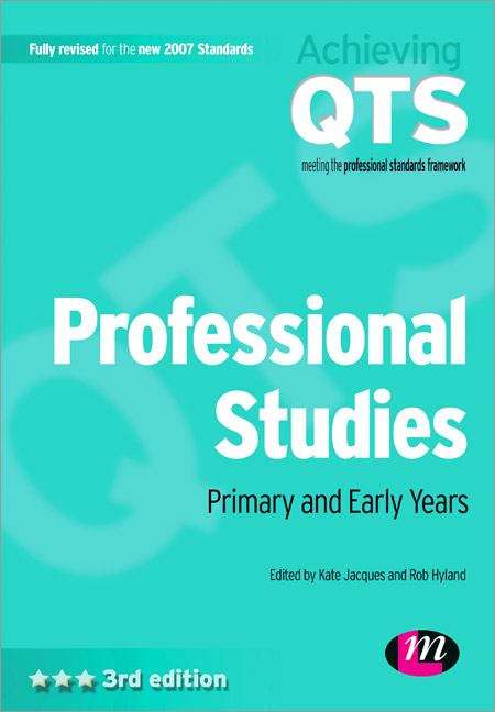 Book cover of Professional Studies: Primary and Early Years (PDF)