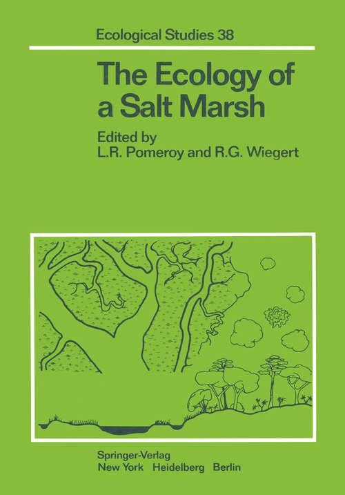 Book cover of The Ecology of a Salt Marsh (1981) (Ecological Studies #38)