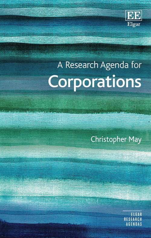 Book cover of A Research Agenda for Corporations (Elgar Research Agendas)