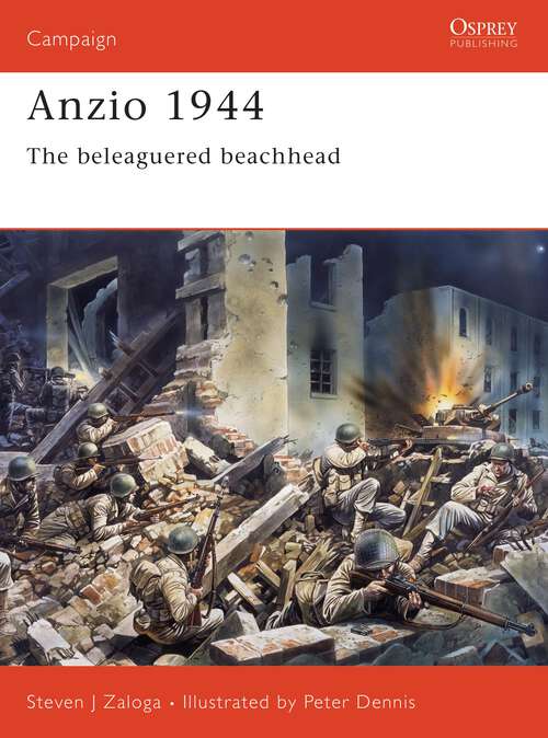 Book cover of Anzio 1944: The beleaguered beachhead (Campaign)