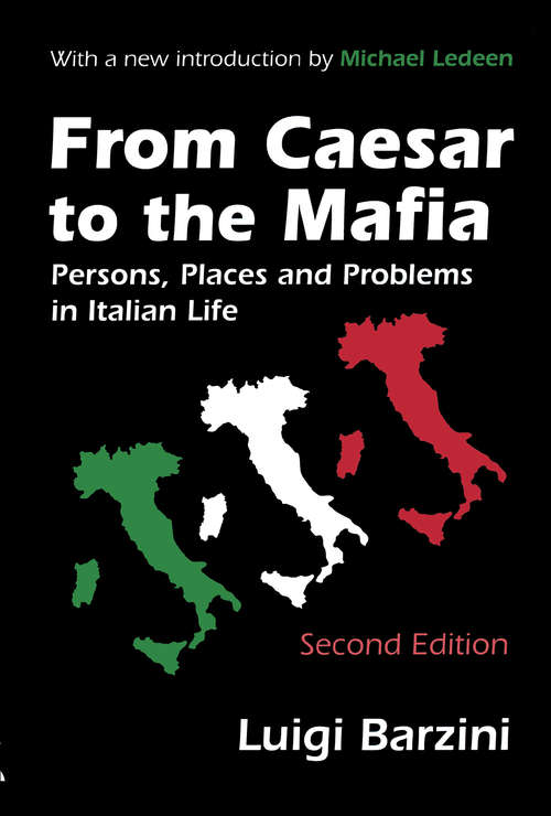 Book cover of From Caesar to the Mafia: Persons, Places and Problems in Italian Life (2)
