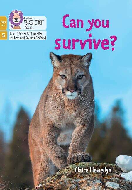 Book cover of Big Cat Phonics for Little Wandle Letters and Sounds Revised – Age 7+ — CAN YOU SURVIVE?: Phase 5 Set 4 (Big Cat)