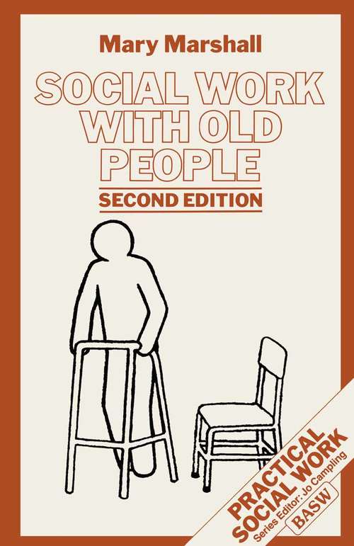 Book cover of Social Work with Old People (2nd ed. 1990)