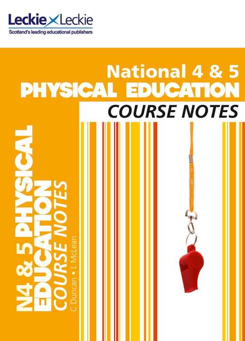 Book cover of National 4/5 Physical Education Course Notes (PDF)