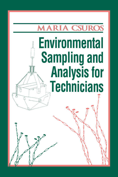 Book cover of Environmental Sampling and Analysis for Technicians