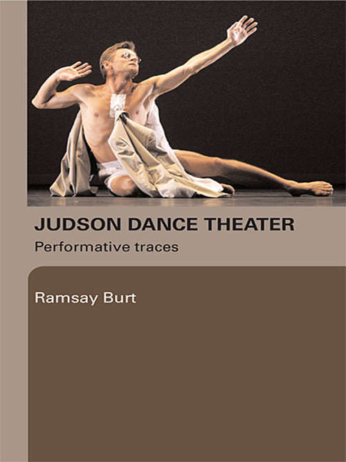 Book cover of Judson Dance Theater: Performative Traces