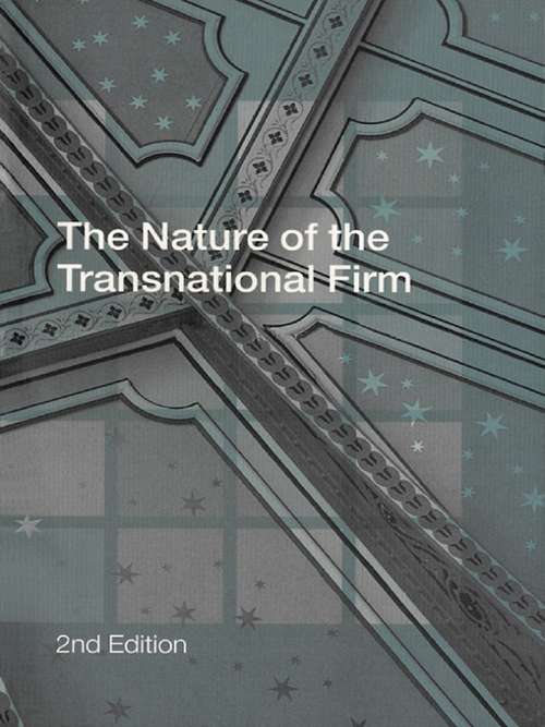 Book cover of The Nature of the Transnational Firm