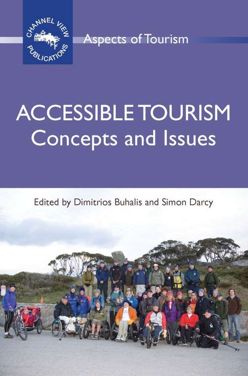 Book cover of Accessible Tourism: Concepts And Issues (PDF) (Aspects Of Tourism Ser. #45)