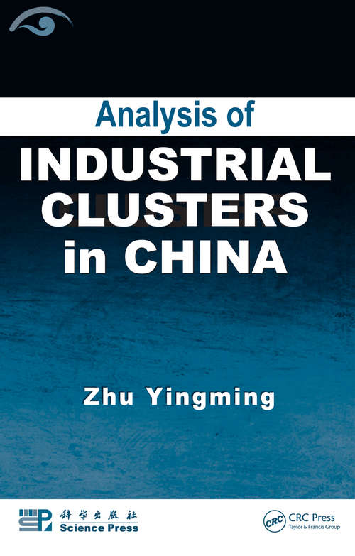 Book cover of Analysis of Industrial Clusters in China