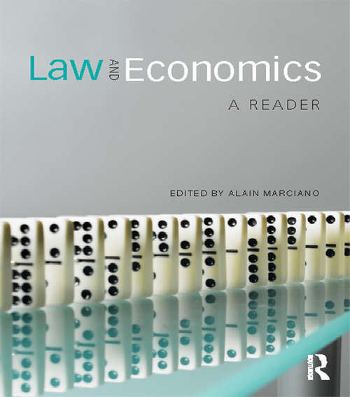 Book cover of Law and Economics: A Reader