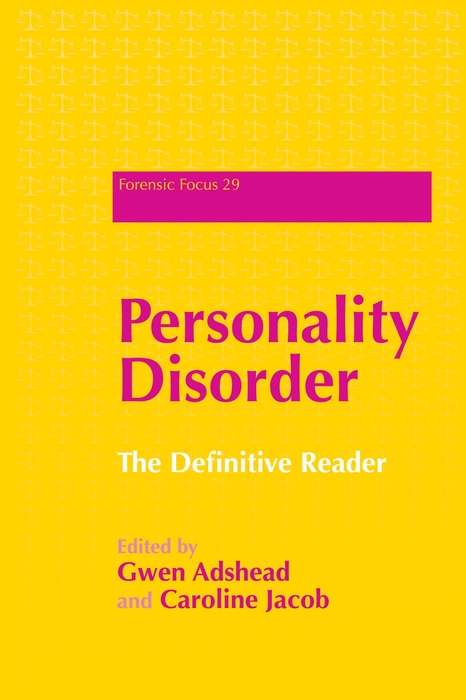 Book cover of Personality Disorder: The Definitive Reader
