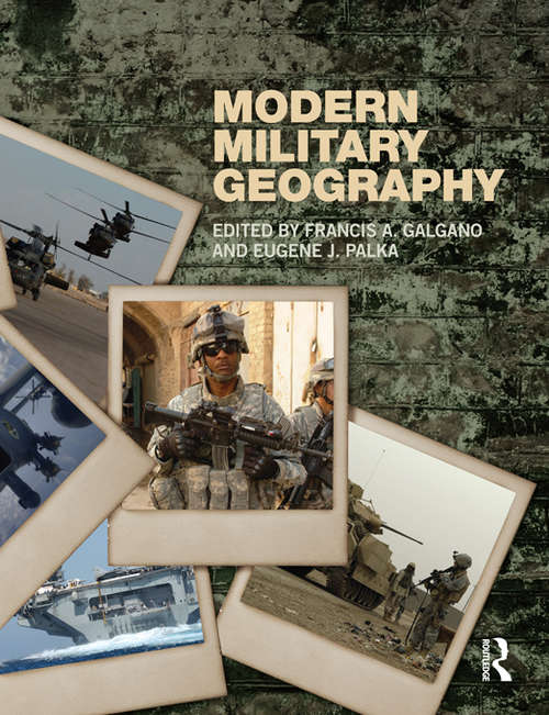Book cover of Modern Military Geography
