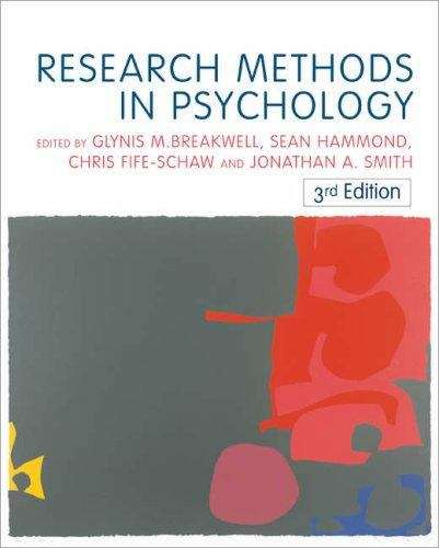 Book cover of Research Methods in Psychology