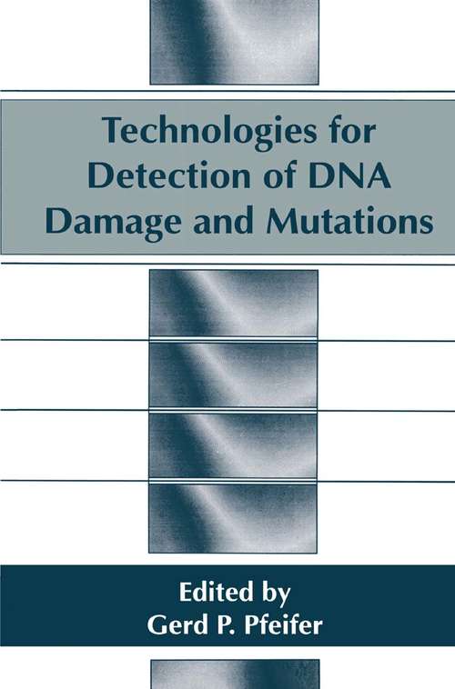 Book cover of Technologies for Detection of DNA Damage and Mutations (1996)
