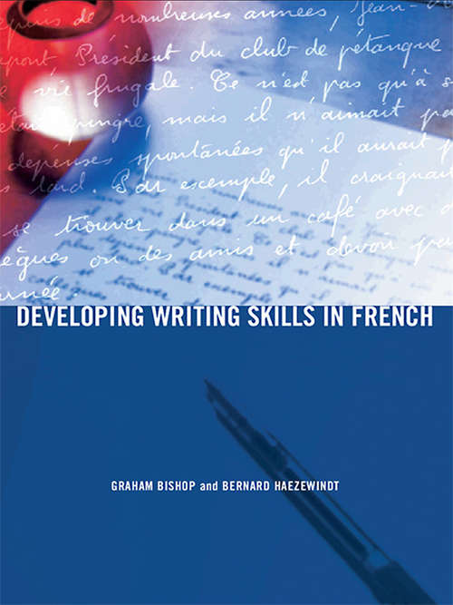 Book cover of Developing Writing Skills in French