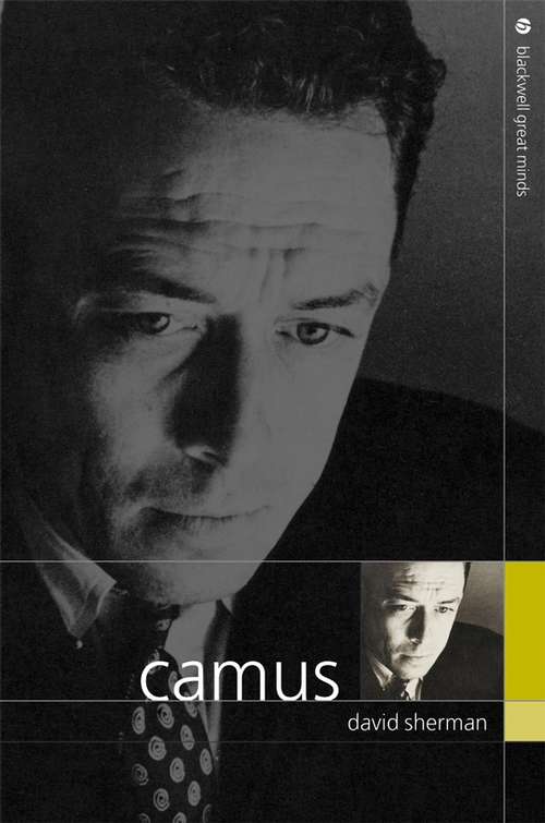 Book cover of Camus (Blackwell Great Minds)