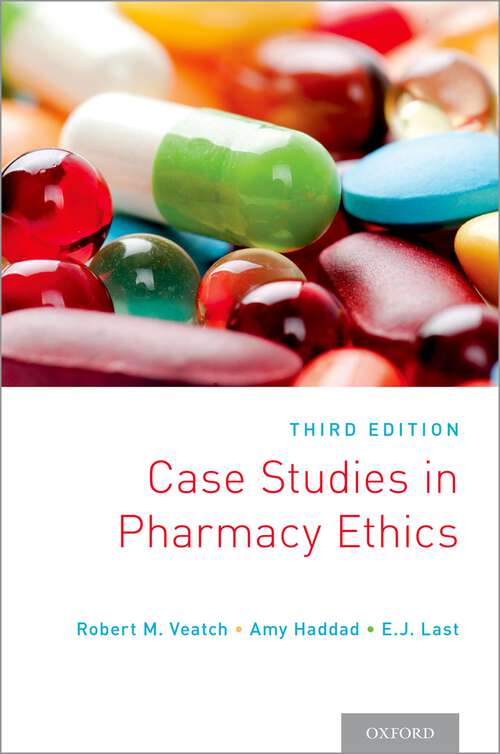 Book cover of Case Studies in Pharmacy Ethics: Third Edition