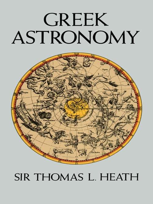 Book cover of Greek Astronomy