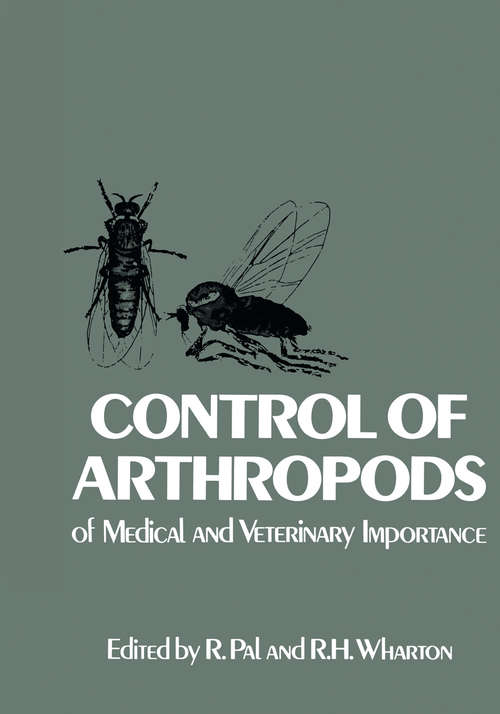 Book cover of Control of Arthropods of Medical and Veterinary Importance: (pdf) (1974)