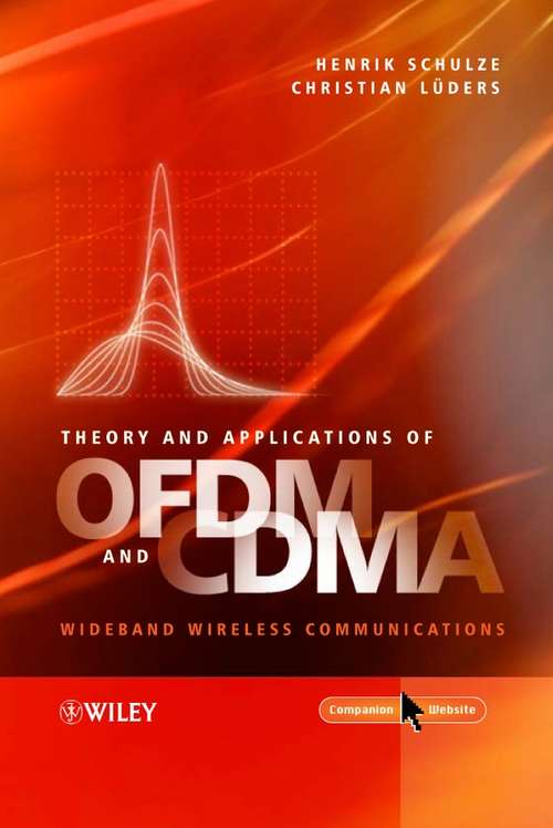 Book cover of Theory and Applications of OFDM and CDMA: Wideband Wireless Communications