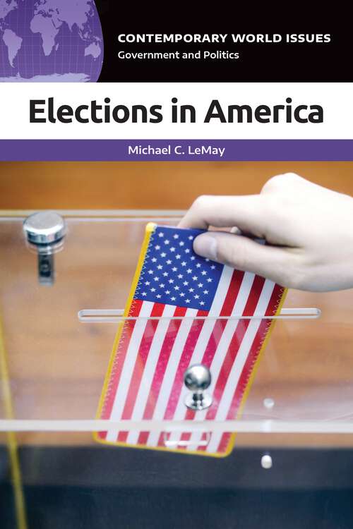 Book cover of Elections in America: A Reference Handbook (Contemporary World Issues)